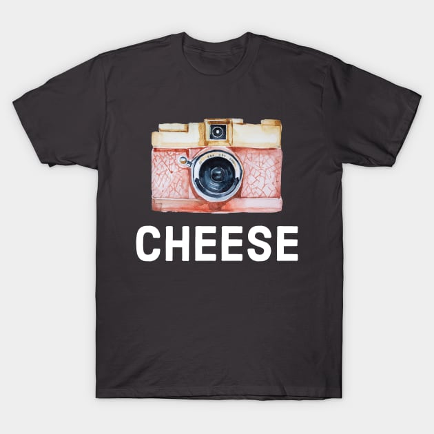 Cheese T-Shirt by Deeteeh Designs